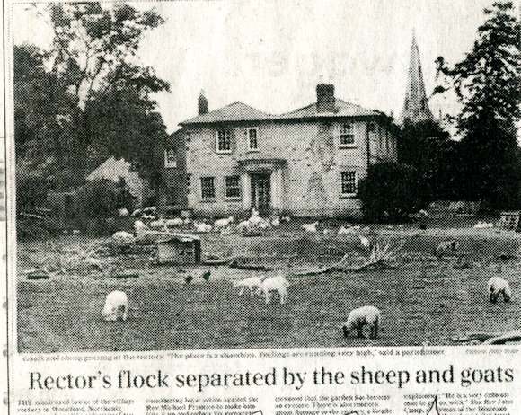 Rectory and livestock